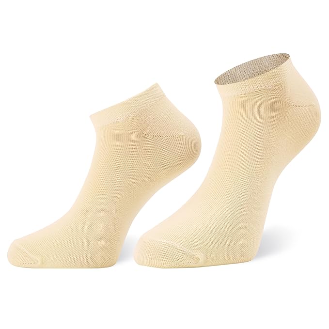 ANCHOR SOCKS ANCHOR Women Ankle Length Polyester Low Ankle Plain/Solid Socks , Combo Pack of 5 Pair, Multicolor - Image 3