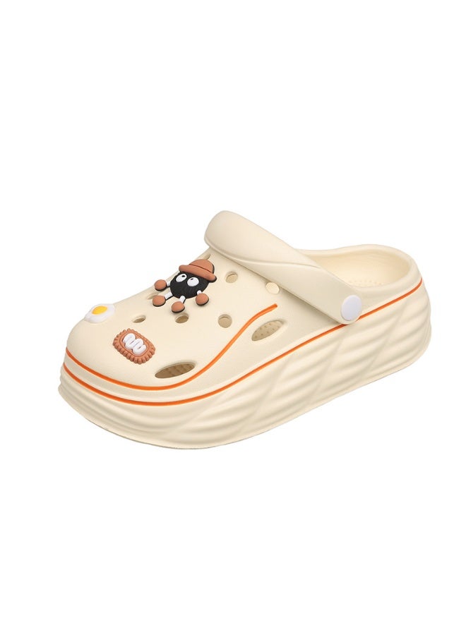 NIBEMINENT Adorable Cartoon  Women's Summer Outdoor Sandals Fashionable Versatile Beach  Slippers - Image 1