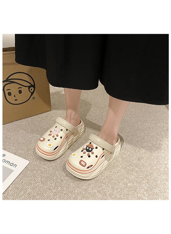 NIBEMINENT Adorable Cartoon  Women's Summer Outdoor Sandals Fashionable Versatile Beach  Slippers - Image 3