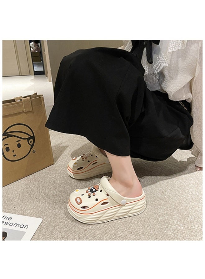 NIBEMINENT Adorable Cartoon  Women's Summer Outdoor Sandals Fashionable Versatile Beach  Slippers - Image 4
