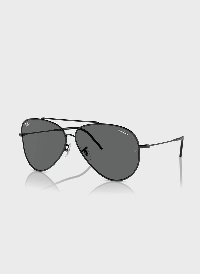 Ray-Ban 0Rbr0101S Aviator Sunglasses