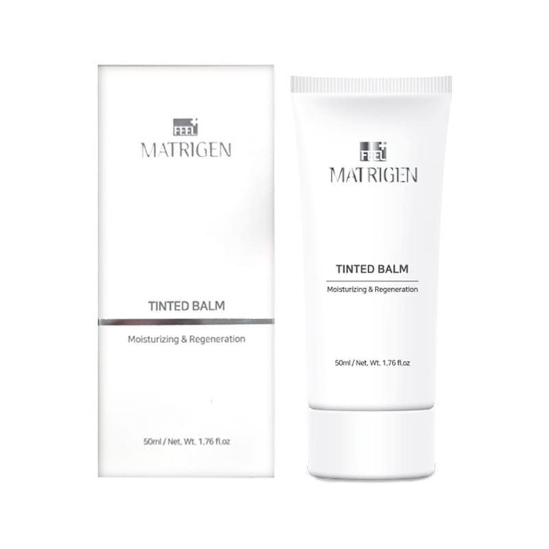 MATRIGEN بلسم ملون كريم بي بي مع وظيفة مرطب حماية البشرة مع تغطية خفيفة للاحمرار