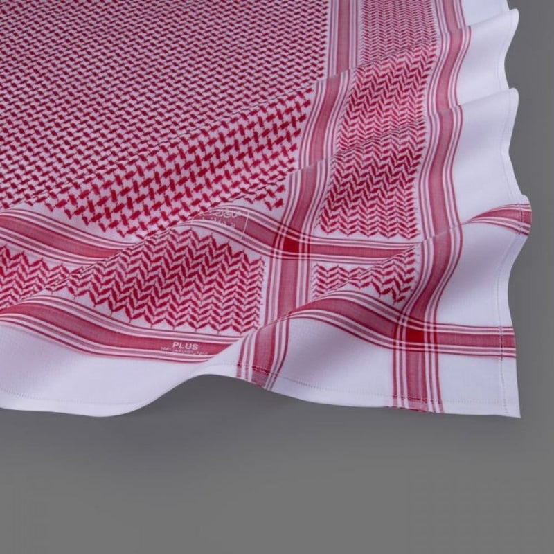 البسام شماغ البسام بلس 21 أحمر