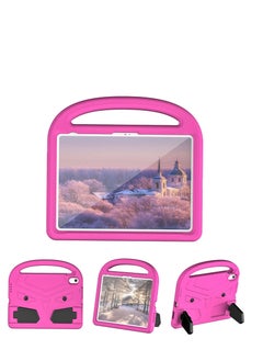 GULFLINK Lightweight Kids Friendly Shockproof Handle Stand Cover Case for IPad 10th 10.9 inch 2022(A2757/A2777）Rose red  - Image 1