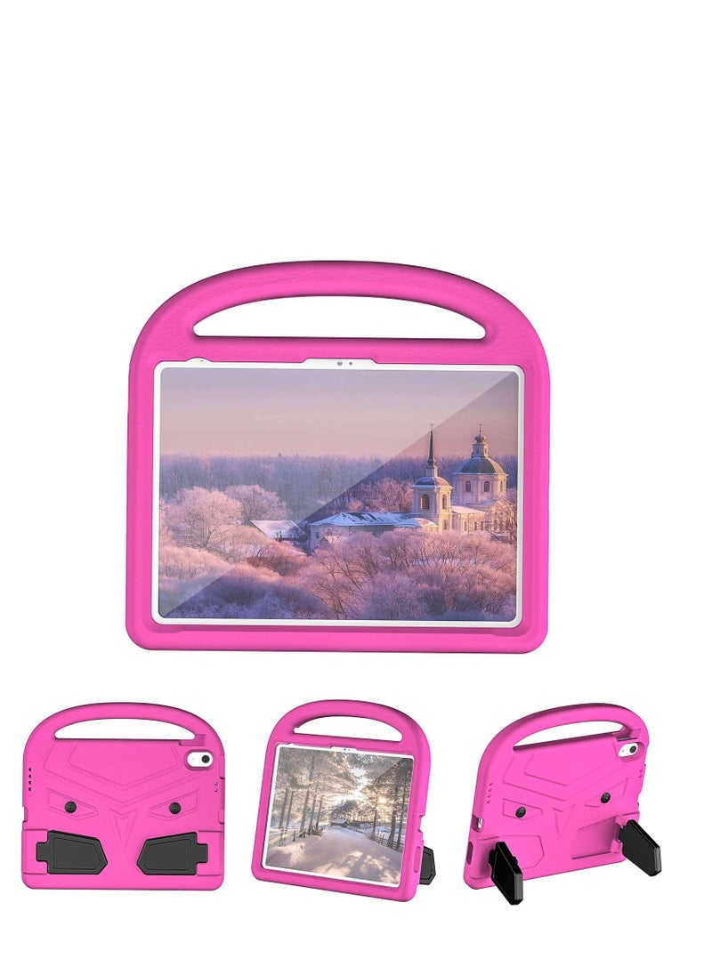 GULFLINK - Lightweight Kids Friendly Shockproof Handle Stand Cover Case for IPad 10th 10.9 inch 2022(A2757/A2777）Rose red - Image 1