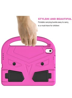 GULFLINK Lightweight Kids Friendly Shockproof Handle Stand Cover Case for IPad 10th 10.9 inch 2022(A2757/A2777）Rose red  - Image 4