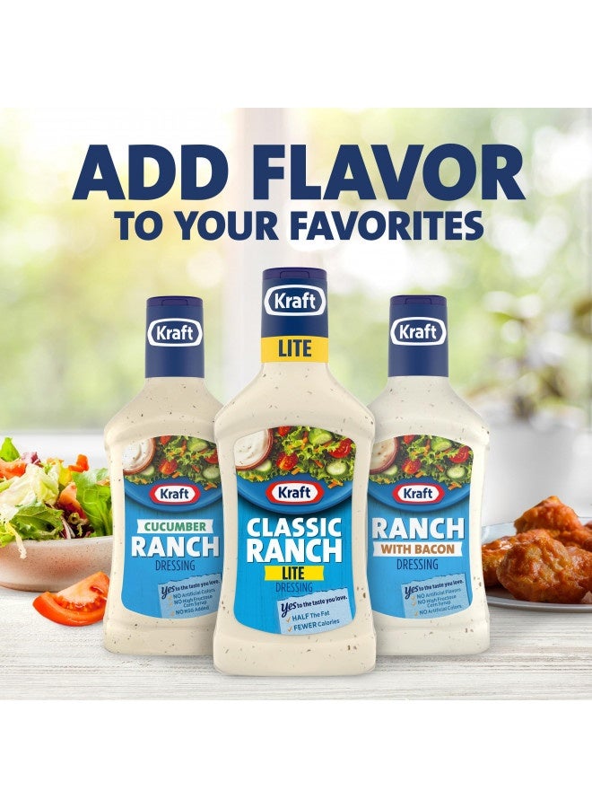 Kraft Classic Ranch Lite Salad Dressing (16 Fl Oz Bottle) - Image 1