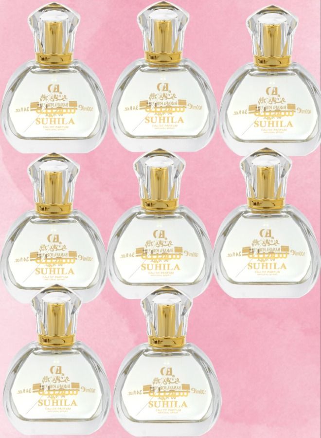 Banafa 8 Pieces Suhaila EDP 100ML