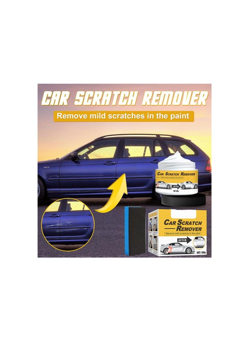 Generic - T-221a Polishing Compound & Scratch Remover with Sponge, T-221A Polish and Scratch Remover for Vehicles, Paint Correction kit Remove Light Scratches & Oxidation (1 Pcs) - Image 1