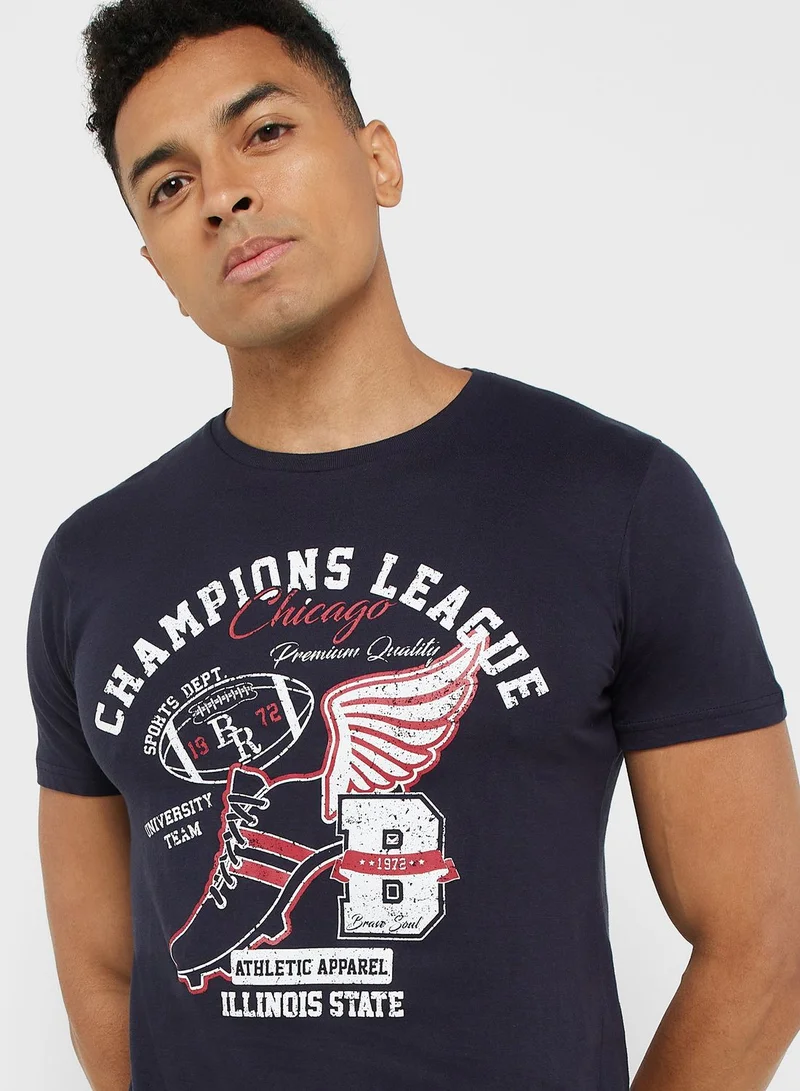 BRAVE SOUL Illinois State T-Shirt