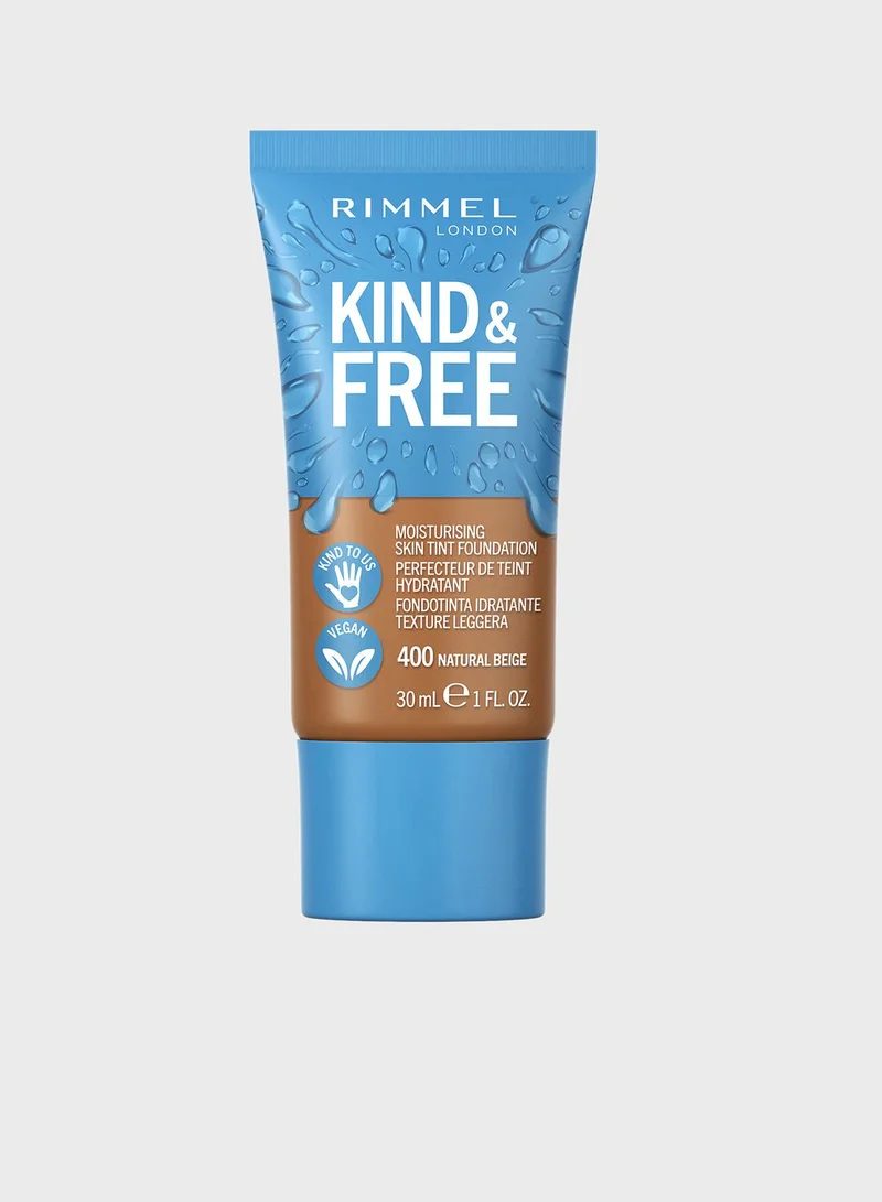 RIMMEL LONDON Rimmel Kind & Free Skin Tint – 400 – Natural, 30ml