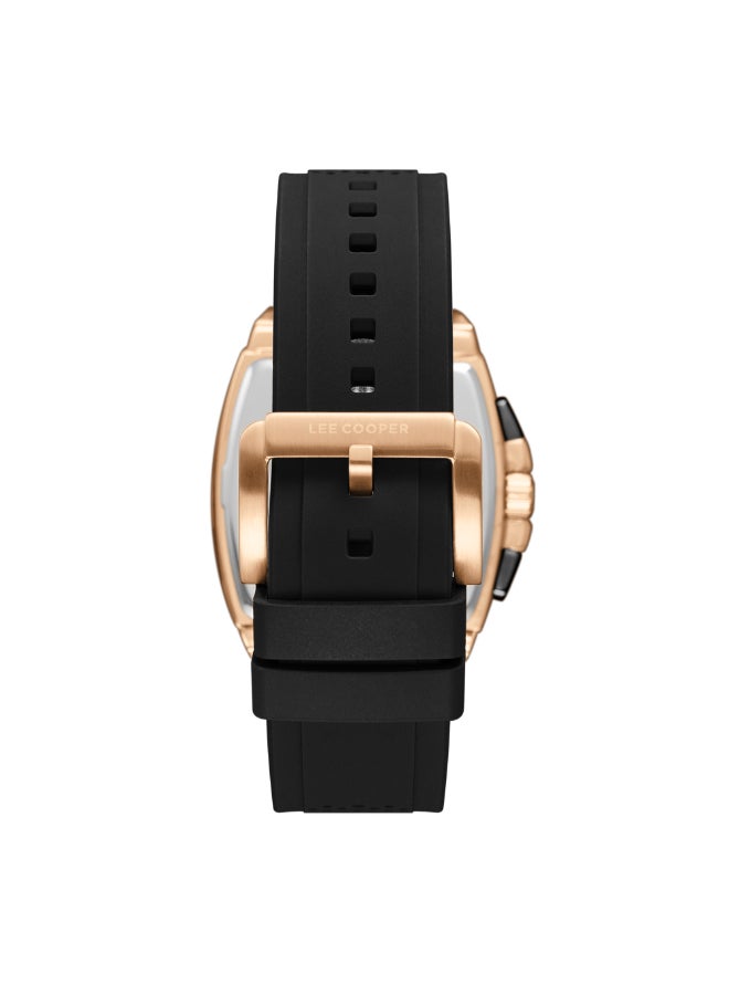 لي كوبر ساعة رجالية متعددة الوظائف من السيليكون . - * مم - Image 2