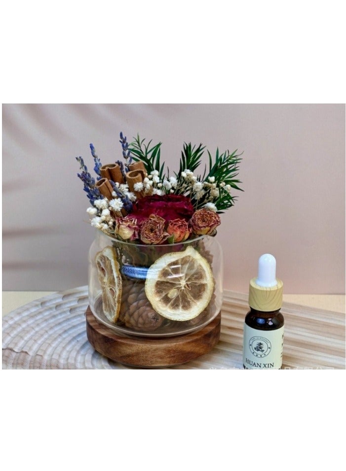 ناشر عطري من القصب برائحة الزهور المجففة والنباتات، زيت عطري لتزيين المنزل والمكتب - Image 1