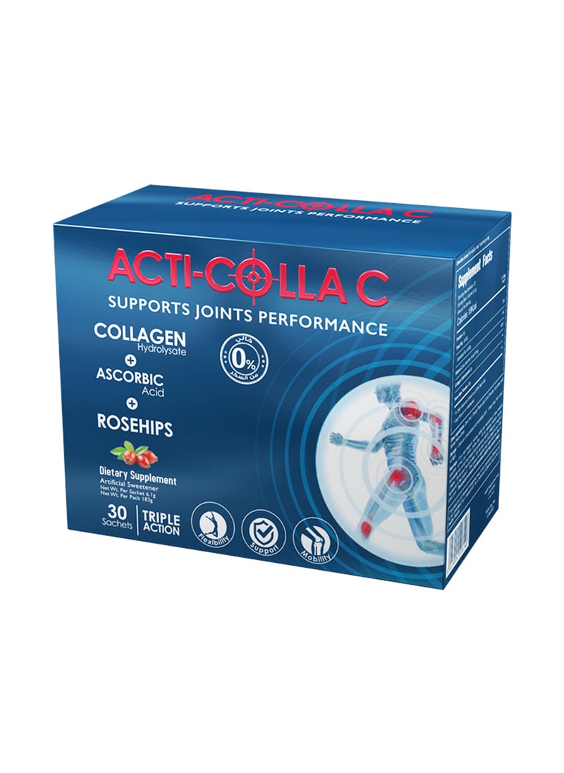 EVA PHARMA - Acti-colla C Collagen Supplement For Joint Health 30's - Image 1