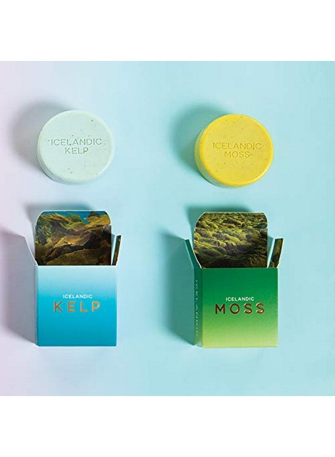 Kalastyle Exfoliating Bars Of Soap From Natural Ingredients Assorted Scents Icelandic Kelp And Moss Set Of 2 4.3 Ounce Each - Image 2