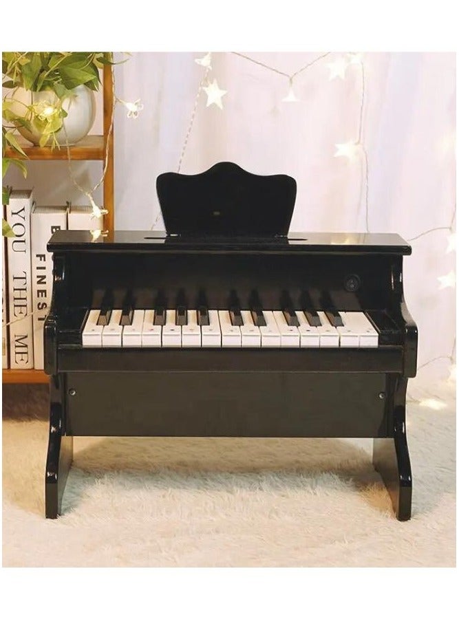 Digital 25 key Wooden Piano for Kids Educational Toy with Interactive Features - Image 2