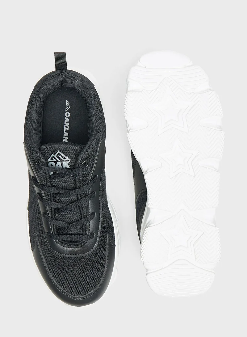 Oaklan by Shoexpress Lace Up Low Top Sneakers