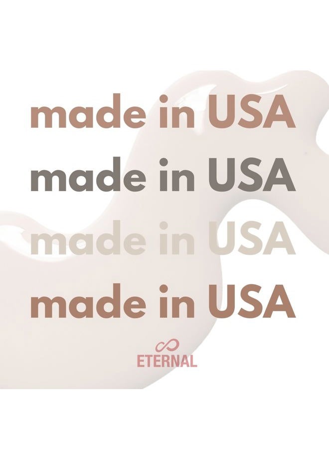 ETERNAL Nude Nail Polish Set for Women (NUDE GRAY) - Brown Nail Polish Set for Girls | Long Lasting & Fast Drying Nail Polish Kit for Home DIY Manicure & Pedicure | Made in USA, 13.5mL (Set of 4) - Image 3