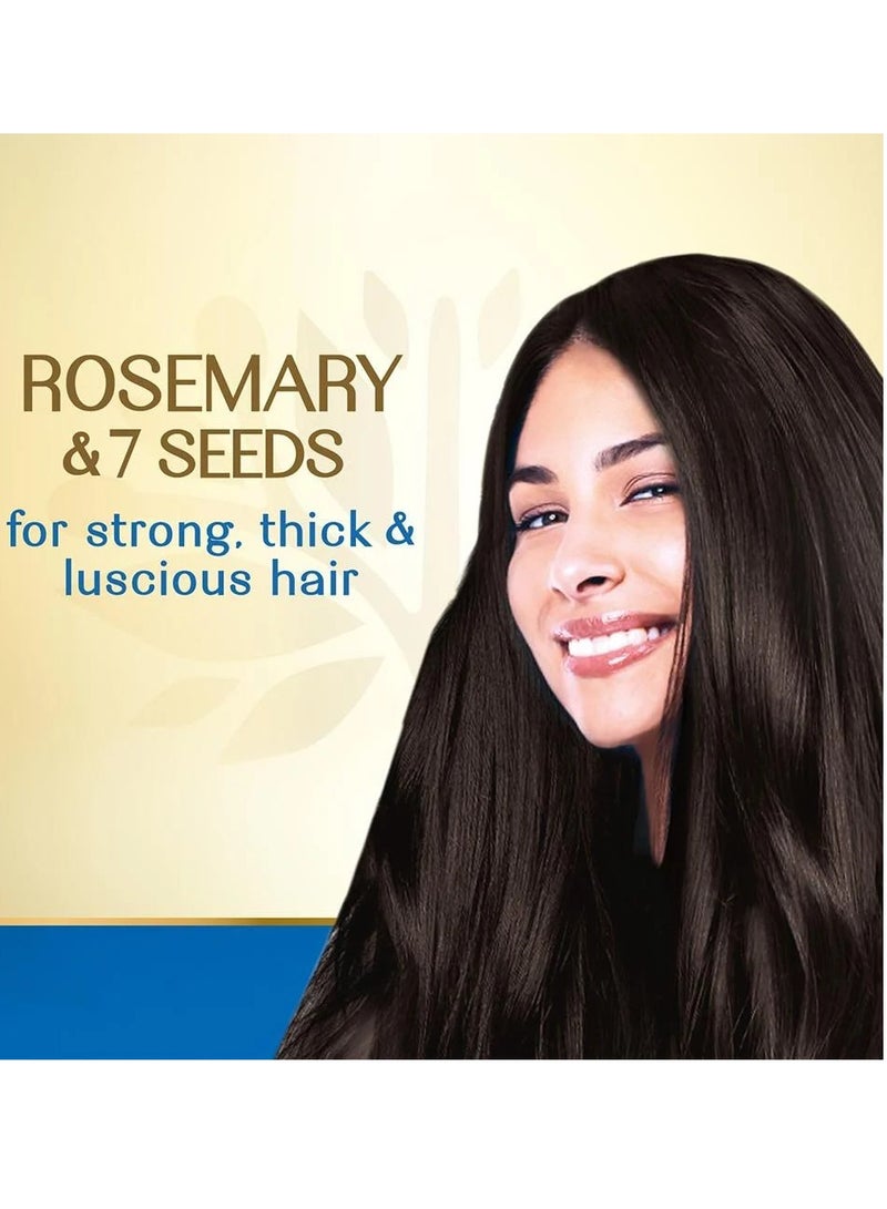 هيربس إنديا زيت شعر الروزماري و 7 بذور أعشاب 180 مل - Image 4