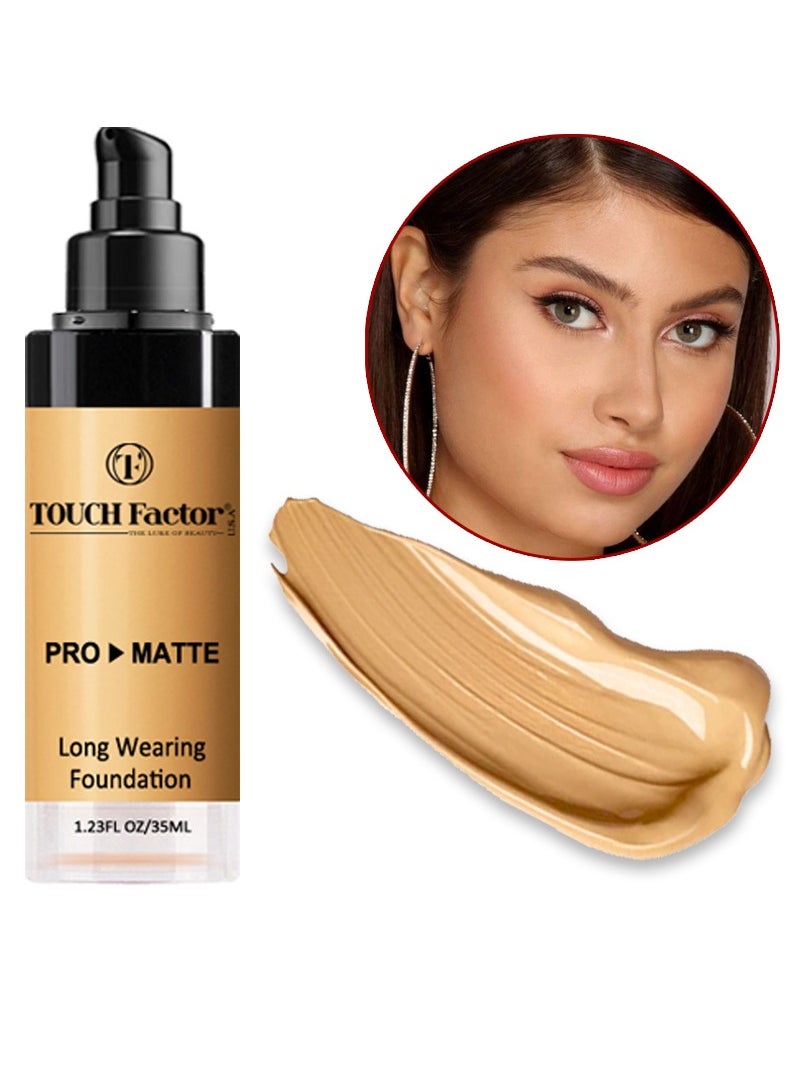 Touch Factor PRO Matte Flawless Liquid Foundation  - Image 4