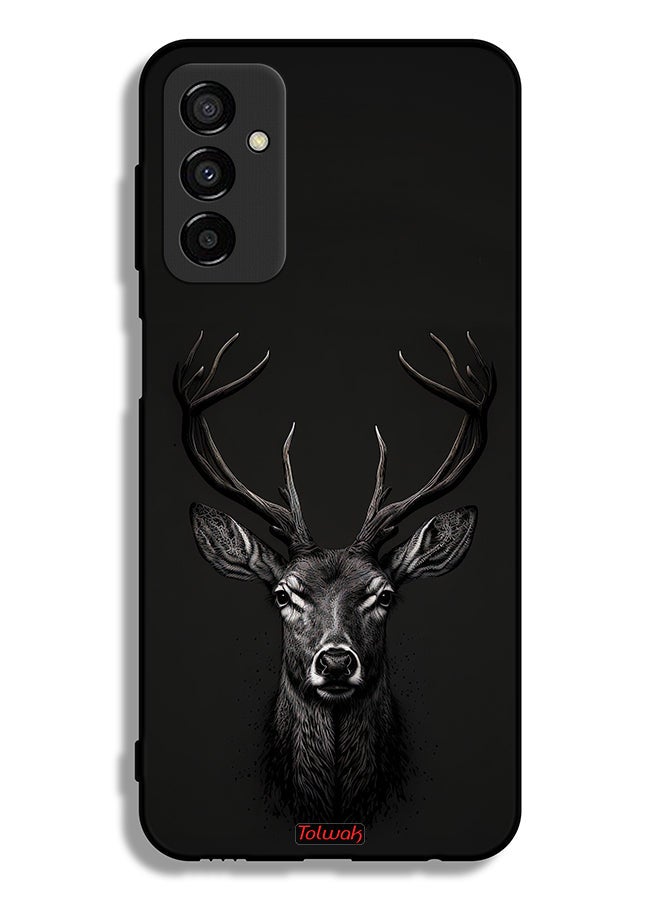 Tolwak Samsung Galaxy M23 Protective Case Cover Deer Digital Art - Image 2