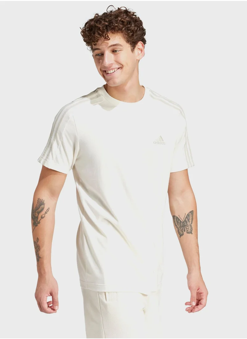 Adidas Essential 3 Stripes T-Shirt