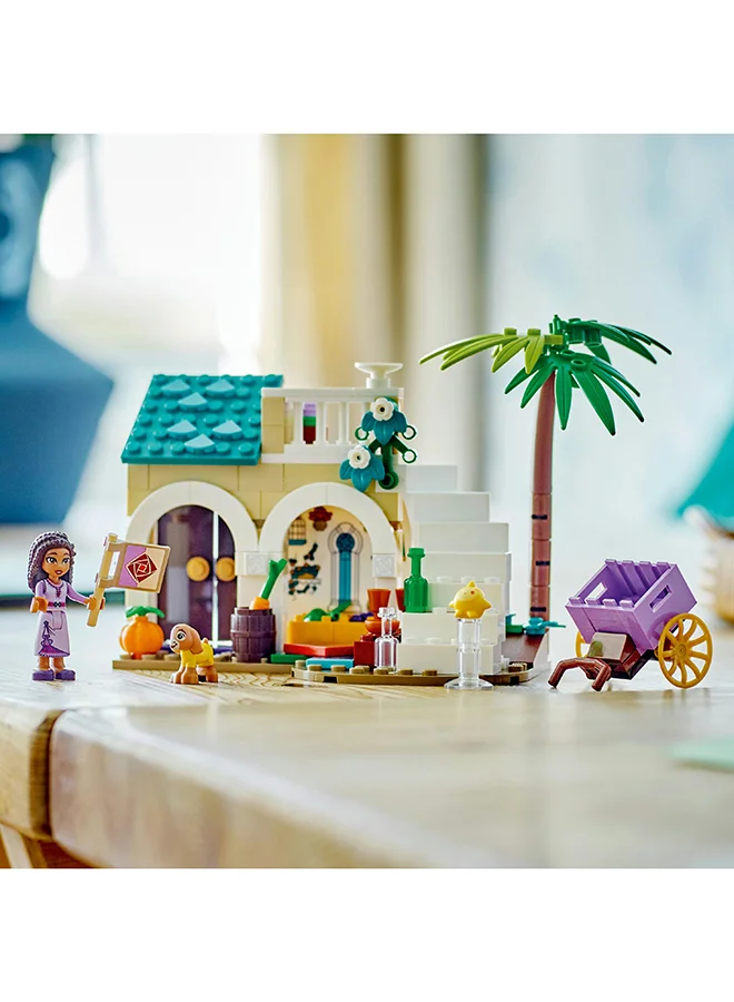 LEGO 43224 Disney Wish King Magnifico'S Castle Buildable Toy From The Wish Movie With Asha, Dahlia And King Magnifico Mini-Dolls Plus Star Figure Gift For 7 Plus Year Old Girls, Boys, Kids (613 Pieces)