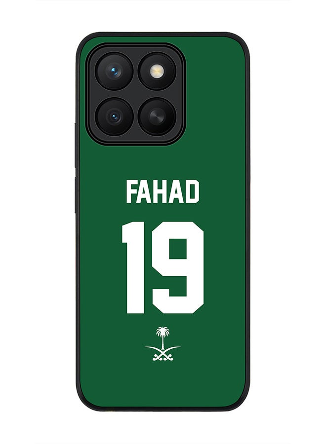 Stylizedd For Honor X8c Case,Slim fit Camera Protection, Shockproof Thin Phone cover  - Football - Saudi Arabia,  Fahad