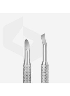STALEKS PRO Pusher Cuticle Manicure Pedicure Staleks Pro Expert Pe-90/4.2 slant pusher and bent blade  - Image 4