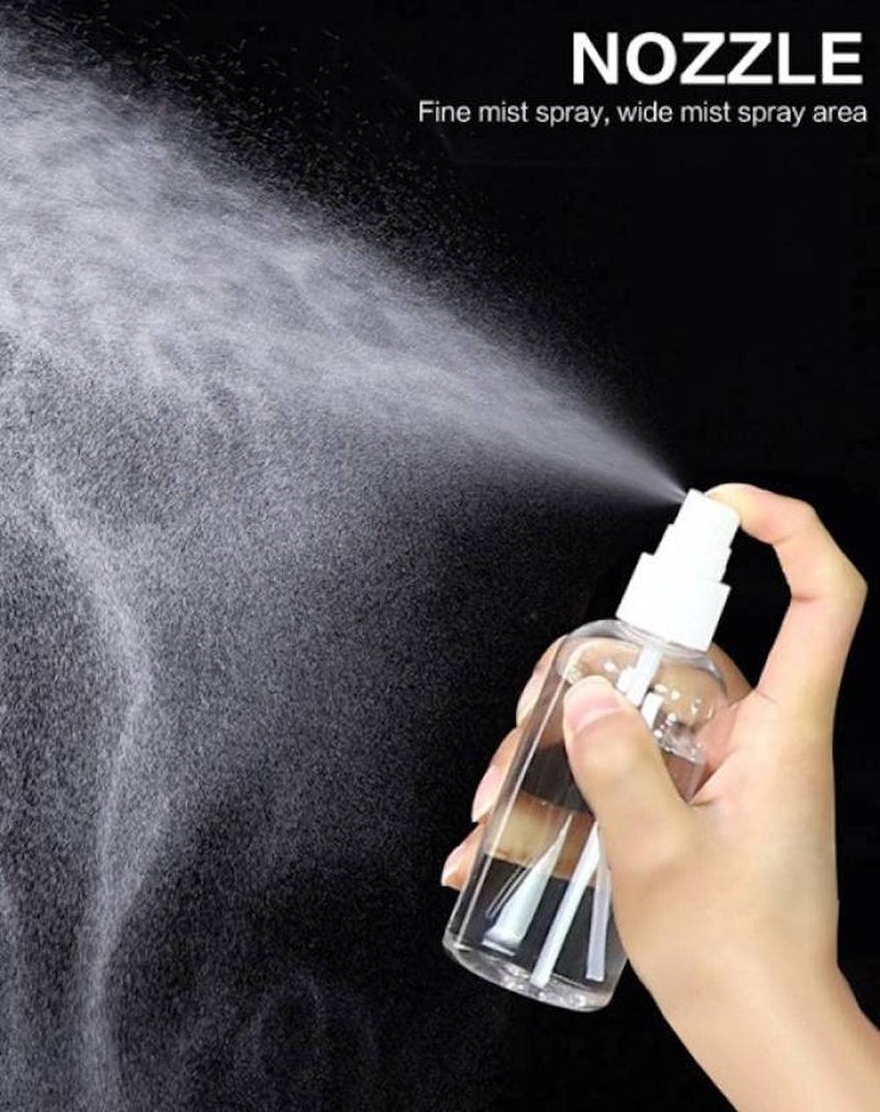 mastBus 15 pcs Spray Bottle Fine Mist Plastic Bottles Little Refillable Liquid Containers for Watering Flowers Cleaning Bottle 50 ml - Image 4