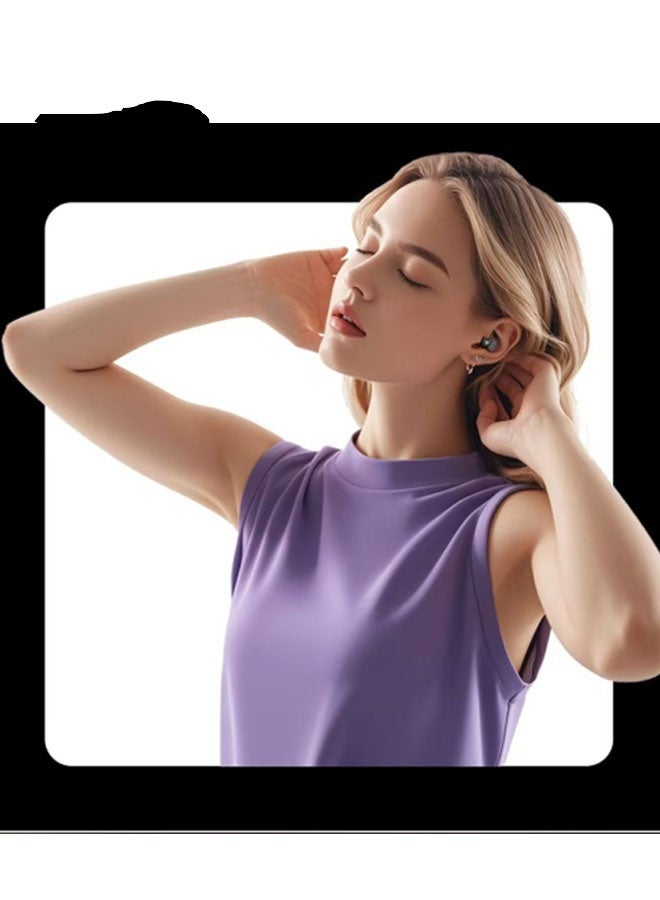 TWS True Wireless In-Ear Bluetooth Headphones – Bluetooth 5.4, ENC Call Noise Cancellation, Hi-Fi Lossless Sound Quality, Ultra-Long Battery Life, Zero Delay, Compatible with iOS and Android Systems, Suitable for Gaming, Esports, and Sports (White) - Image 4