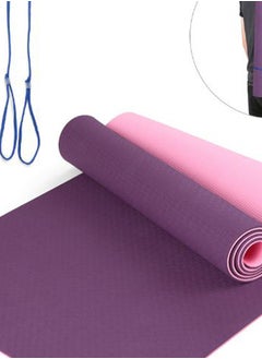 Generic Non-Slip Yoga Mat With Gift Storage Bag and Carry Sling 72 x 24inch 72 x 24inch  - Image 2