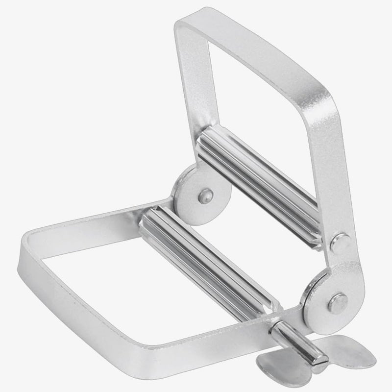 Quweiz Toothpaste Squeezer, Metal Toothpaste Tube Squeezer, Paint Tube Wringer, Rolling Toothpaste Squeezer for Artist,Hair Salon,Painter and More - Image 1