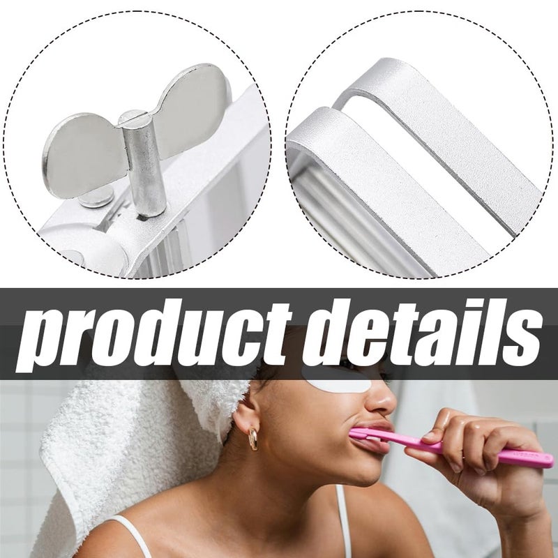 Quweiz Toothpaste Squeezer, Metal Toothpaste Tube Squeezer, Paint Tube Wringer, Rolling Toothpaste Squeezer for Artist,Hair Salon,Painter and More - Image 5