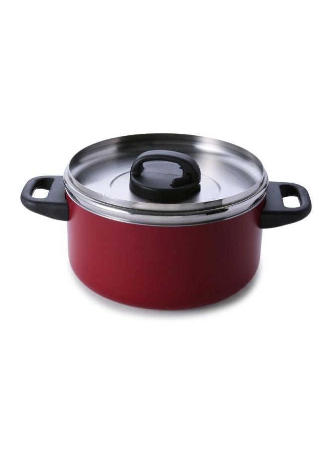 Prestige Classic Casserole Red 22cm - Image 2