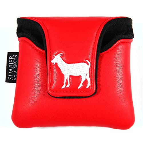 SHABIER Golf Large Mallet Putter Headcover 23 Red for Golf Putter Club - Image 4