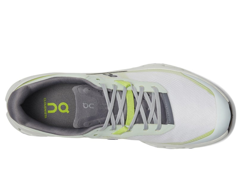 On Women's Cloudvista 2 Sneaker, Lima/Kiwi, 8 - Image 2