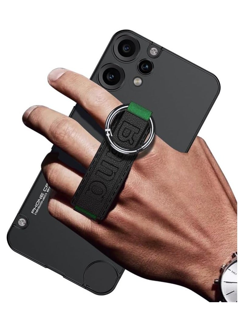 General Case for Nothing CMF Phone 2 Pro with Elastic Wrist Strap and Carrying Finger Loop, Brushed Rigid PC Back Shockproof Case for Nothing CMF Phone 2 Pro  - Image 2