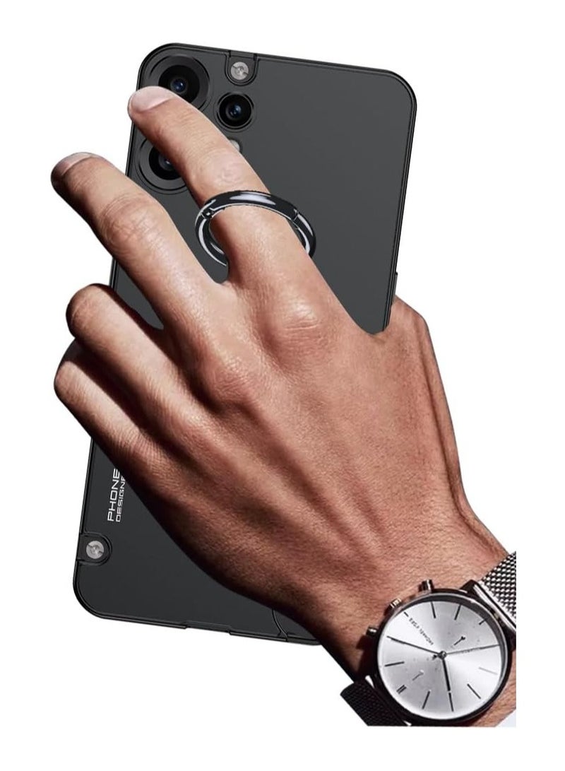 General Case for Nothing CMF Phone 2 Pro with Elastic Wrist Strap and Carrying Finger Loop, Brushed Rigid PC Back Shockproof Case for Nothing CMF Phone 2 Pro  - Image 4