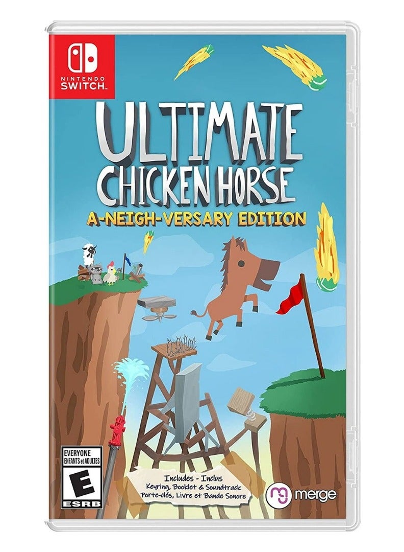 سويتش 0 Ultimate Chicken Horse: A-Neigh-Versary Edition - إصدار نينتندو سويتش - لعبة جماعية - Image 1