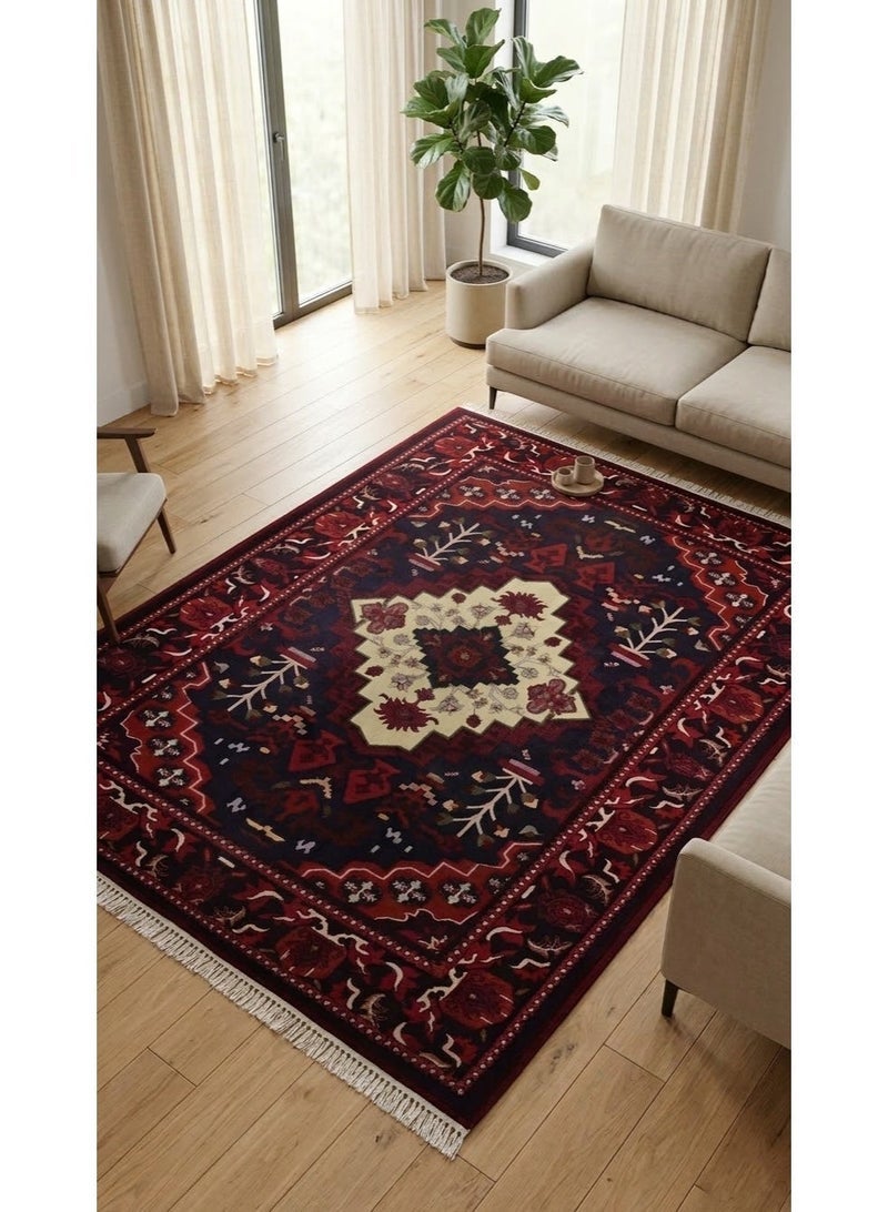 SEGADTY Carpet, Kandahar Printed Pattern,Soft, Heritage Rug for All Spaces, Home,Majlis,Multicolor - Image 3
