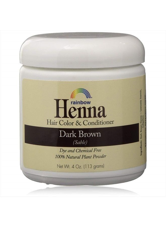 Henna Persian Dark Brown 4 Fz4