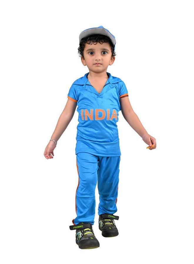 BookMyCostume Indian Cricket Team Cricketer Boys Sports Fancy Dress Costume 4-5 years - Image 4