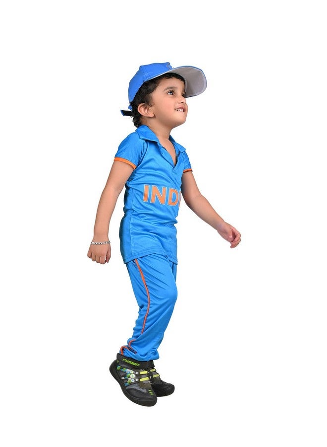 BookMyCostume Indian Cricket Team Cricketer Boys Sports Fancy Dress Costume 4-5 years - Image 2