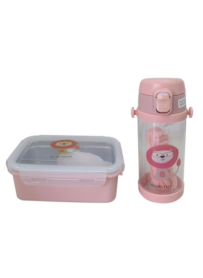 Olmitos Bottle And Lunch Bo X School Set Violeta Dragon  - Image 1