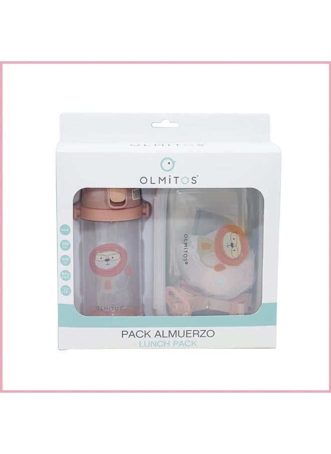 Olmitos Bottle And Lunch Bo X School Set Violeta Dragon  - Image 4