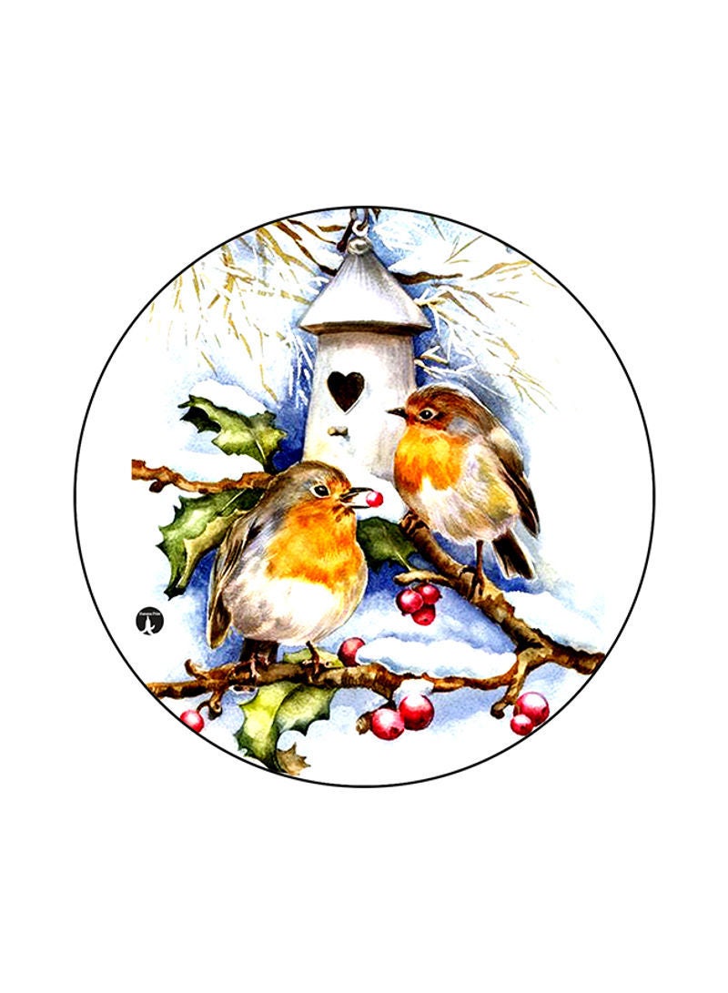 RKN Printed Round Mouse Pad Multicolour