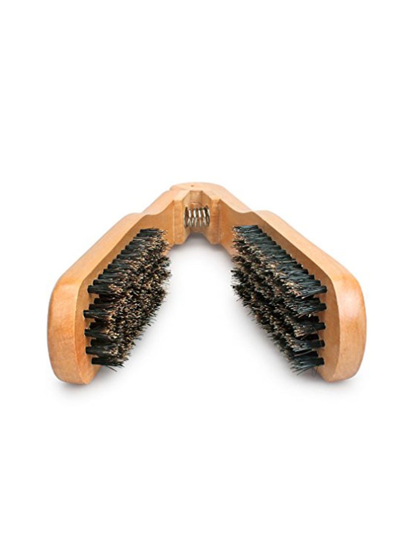 NIBEMINENT Hair Straightening Dual Brush Comb - Image 2