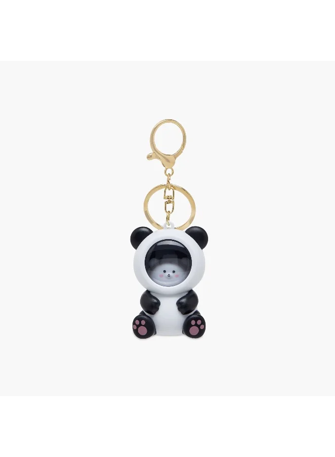 لايف ستايل Key Ring-3D Panda- (Plastic Abs) Multicolour \ 4.5X3.7X6.5