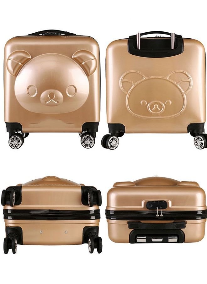 GoldenLike Kids Luggage Children Travel Suitcase 20 Inch Cartoon Rolling Trolley Case with Wheels Children's Carry on Luggage for Boys Girls Travel and School  - Image 5
